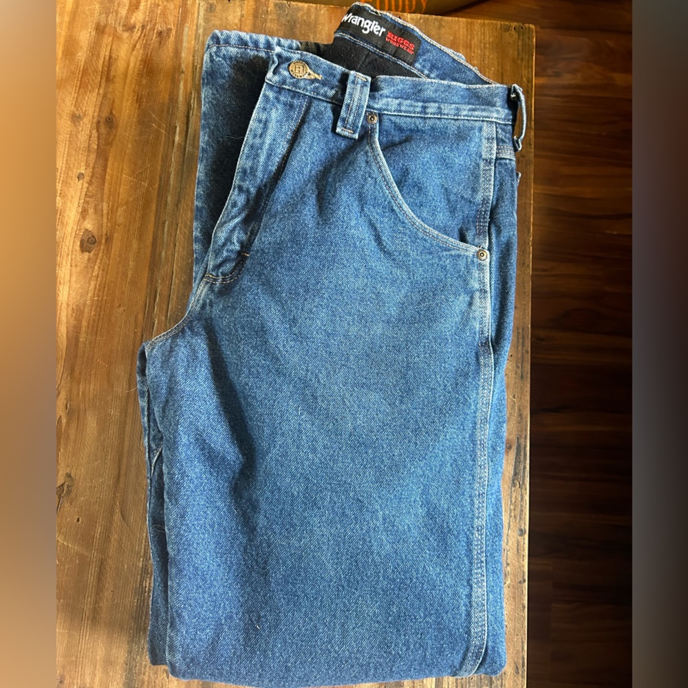 Wrangler Riggs Workwear Fleece Lined Jeans